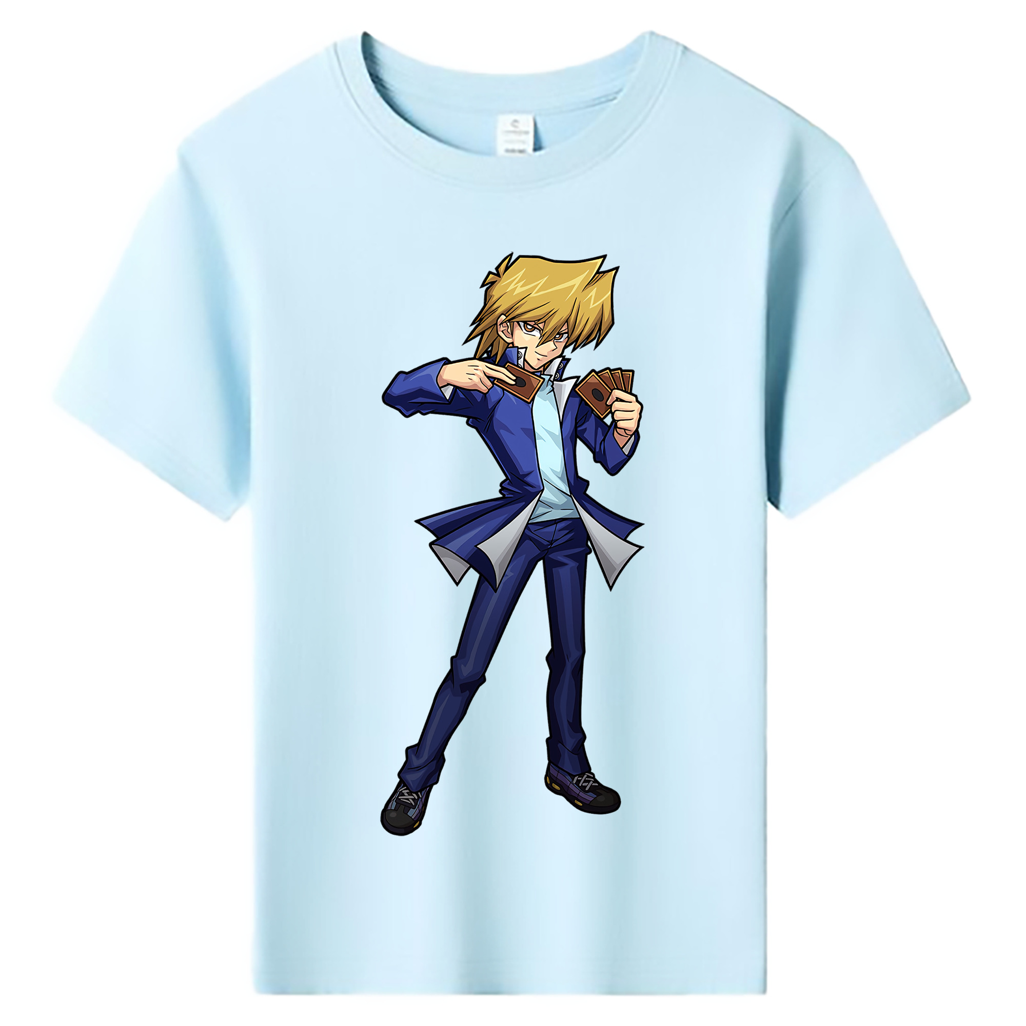 （画像用） 遊☆戯☆王 Yu-Gi-Oh! 綿100％キッズTシャツ（フロントプリント）